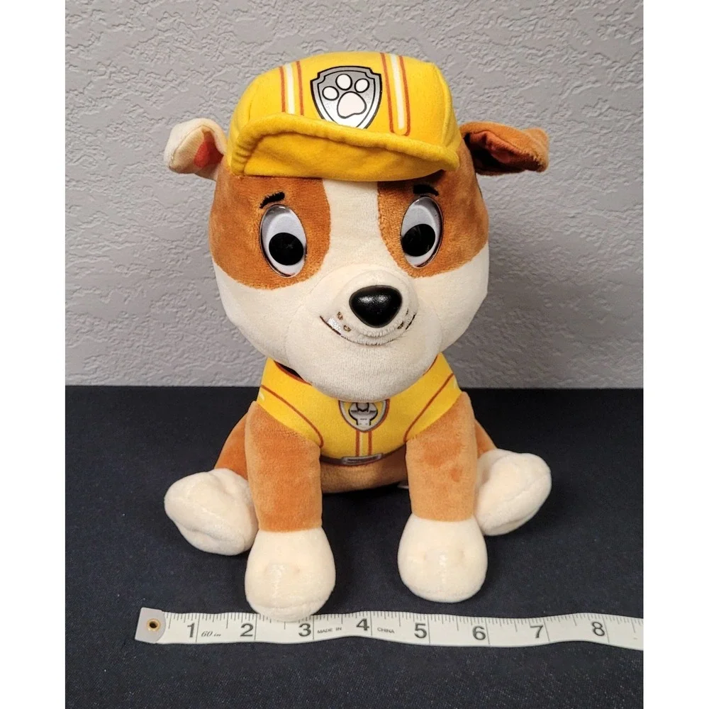 Spin Master PAW Patrol Rubble 9-inch Plush Toy Stuffed Animal